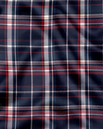 Load image into Gallery viewer, Blue with Red Check Cotton Full Sleeve Shirt For Men