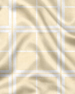 Load image into Gallery viewer, Yellow and White Checks Printed Casual Full Sleeve Shirt For Men With Pocket