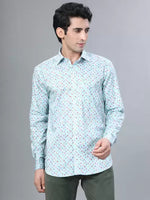 Load image into Gallery viewer, Sky Baloon Printed Casual Full Sleeve Shirt For Men With Pocket