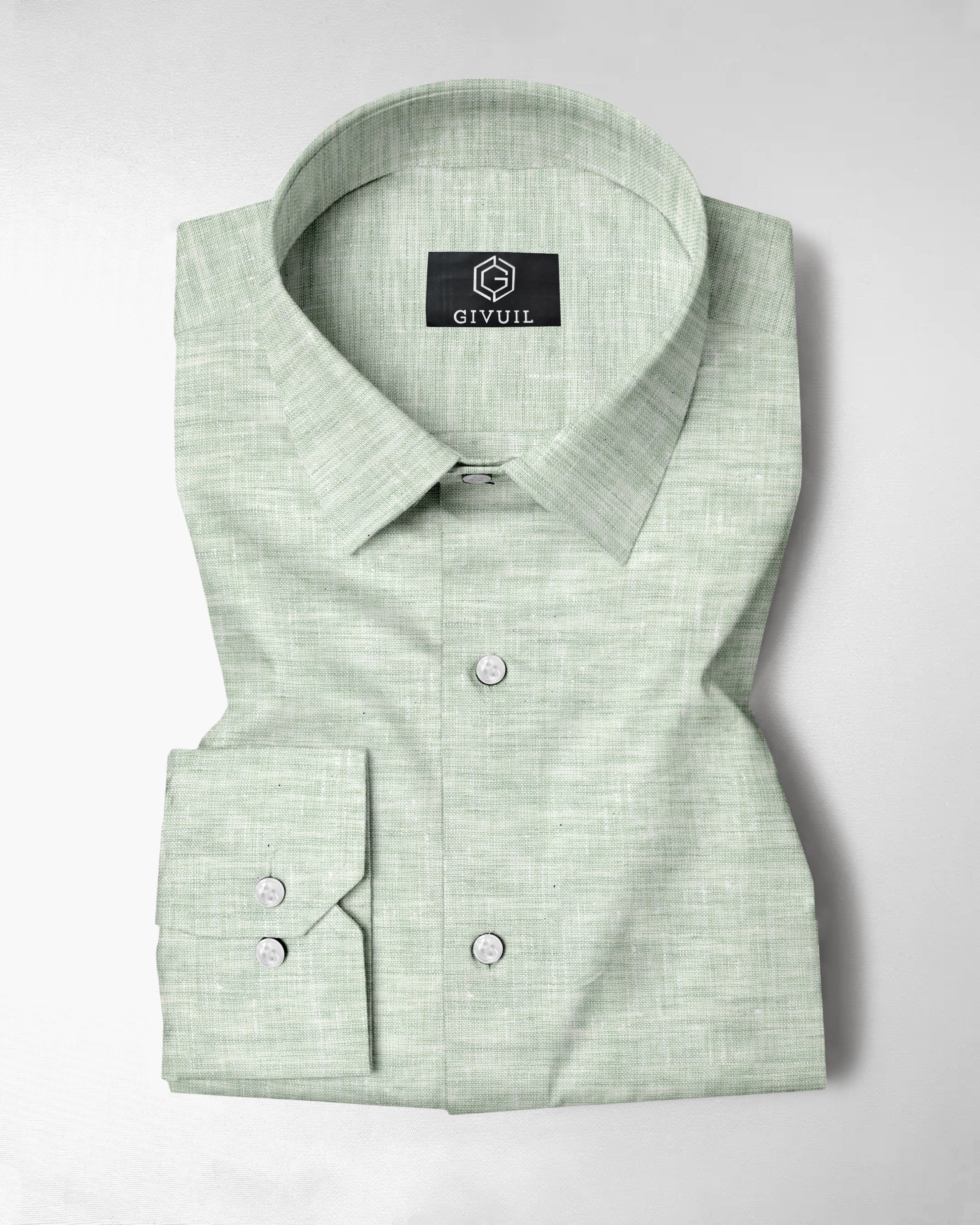 The Natural Linen Pistachio Shirt